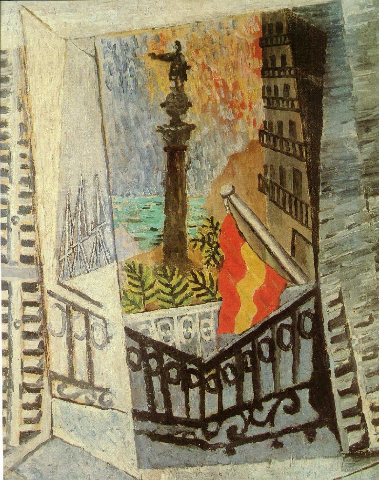 Picasso El Paseo de Colon 1917
